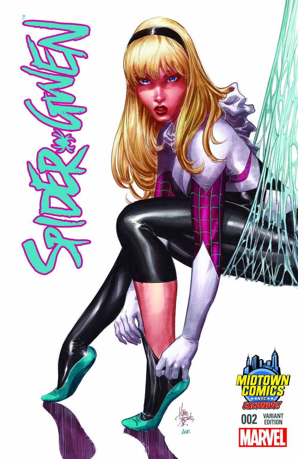 Spider-Gwen #2, variant cover di Mike Deodato Jr.