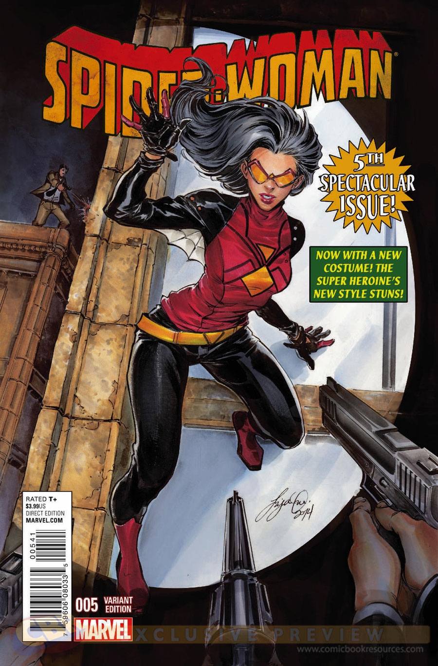 Spider-Woman #5, variant cover di Siya Oum