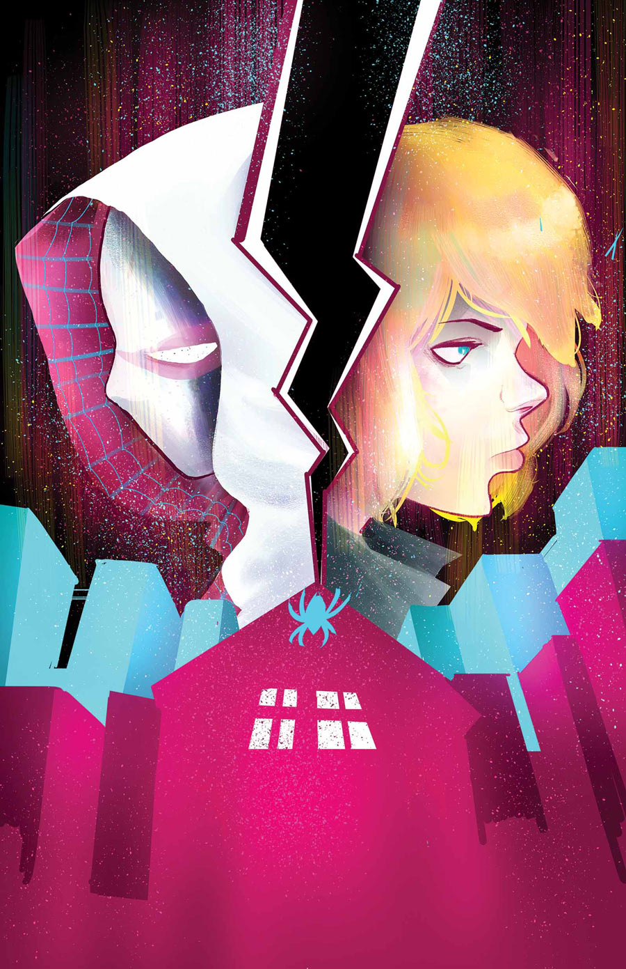 Spider-Gwen #5, copertina di Robbi Rodriguez