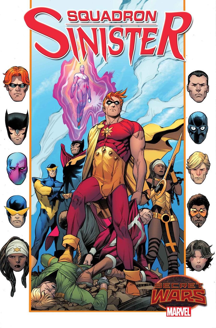 Squadron Sinister #1, copertina di Carlos Pacheco