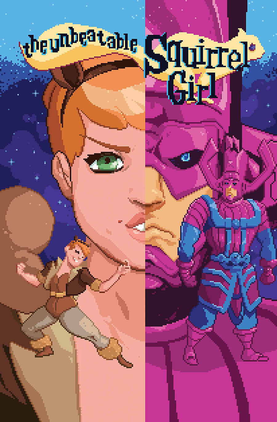 Squirrel Girl #4, videogame variant cover