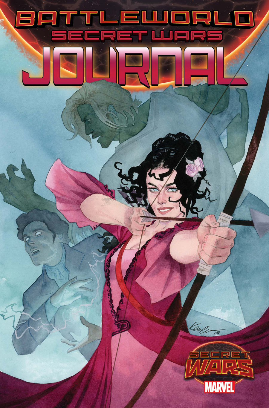 Secret Wars Journal #1, copertina di Kevin Wada