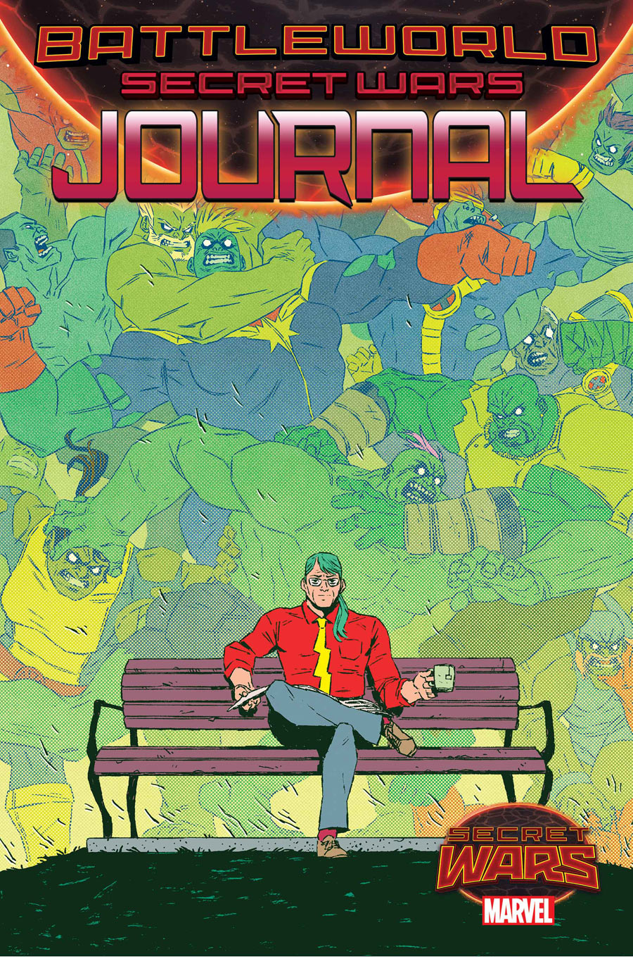 Secret Wars Journal #3, copertina di Jake Wyatt