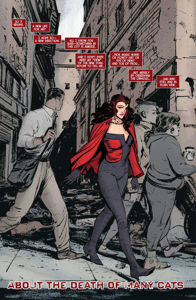 Scarlet Witch #01, anteprima 01