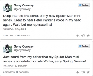 Gerry Conway Twitter