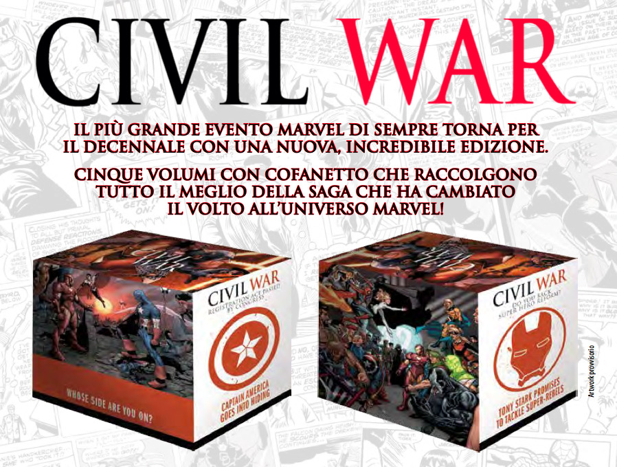 Cofanetto Civil War