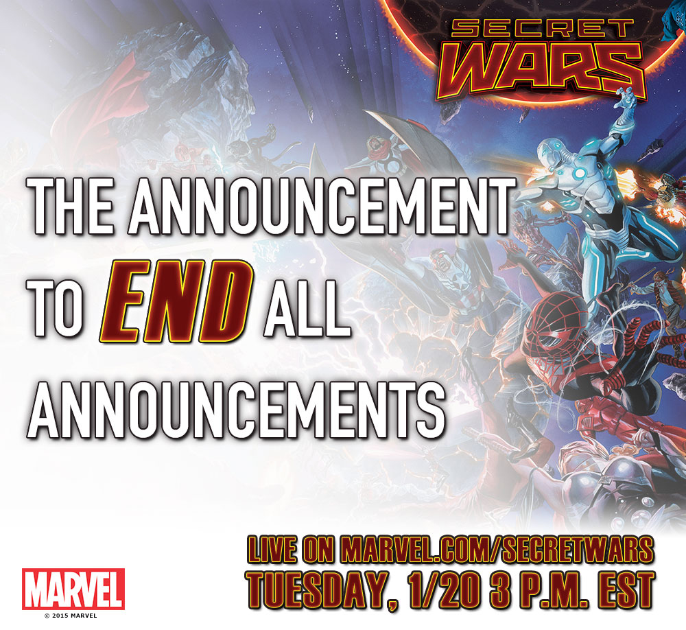 Secret Wars Live Kick-Off