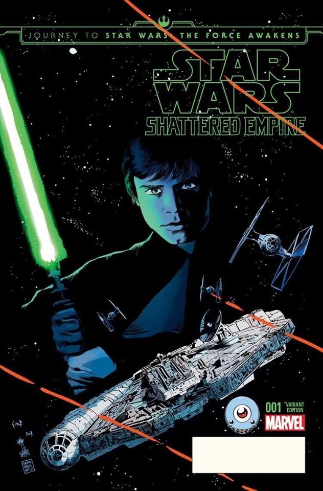 Shattered Empire #1 variant cover di Francesco Francavilla