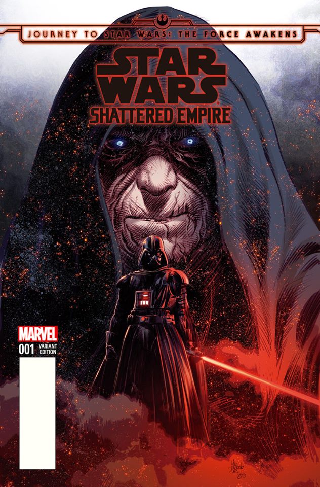 Shattered Empire #1 variant cover di Mike Deodato