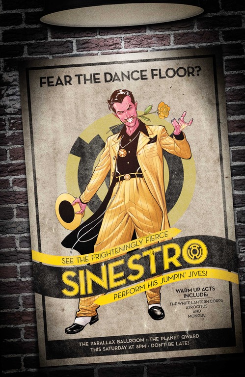 Sinestro 14 Bombshell Variant