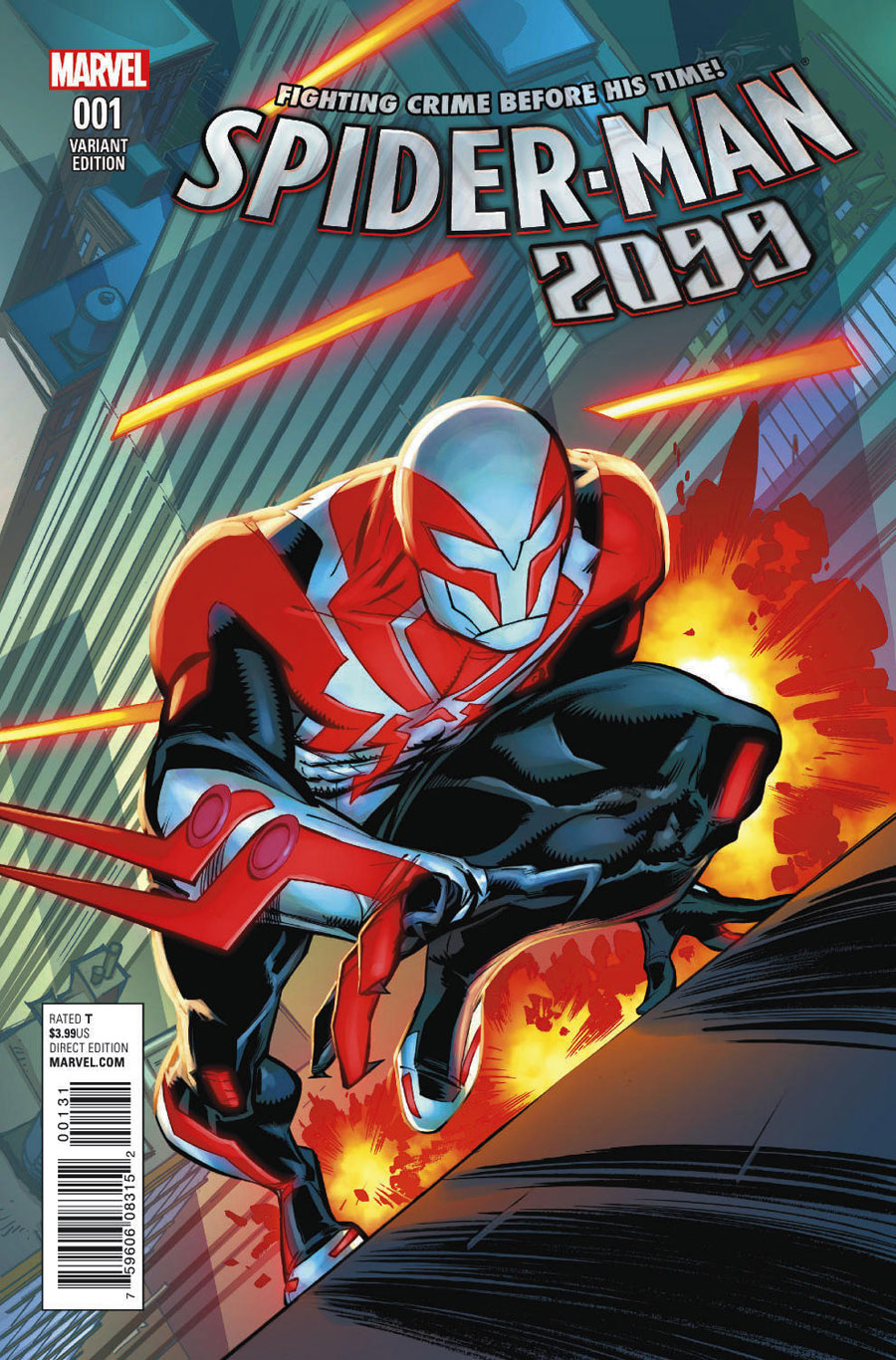 Spider-Man 2099 #1, variant cover di Rick Leonardi