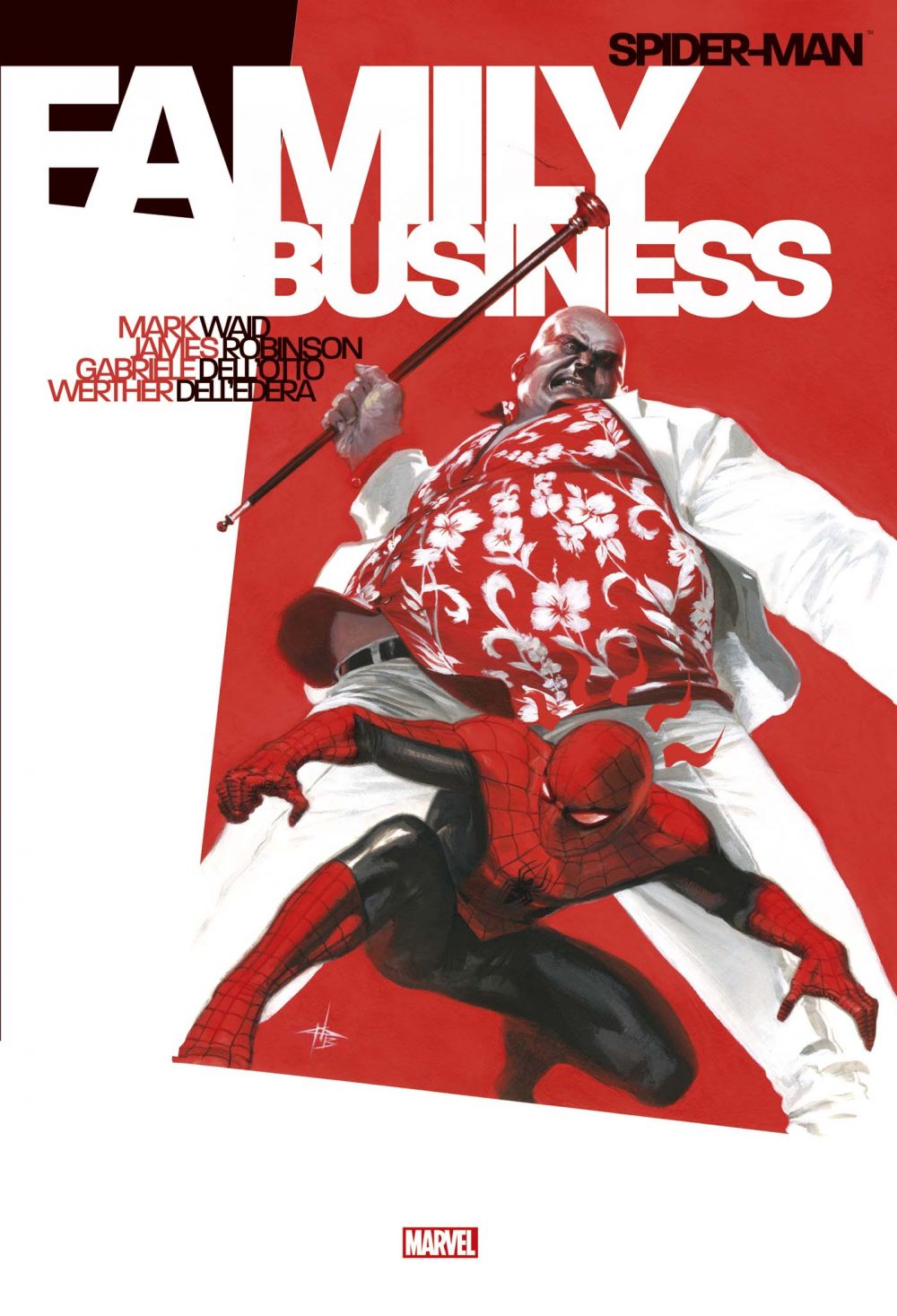 Spider-Man: Family Business, copertina di Gabriele Dell'Otto