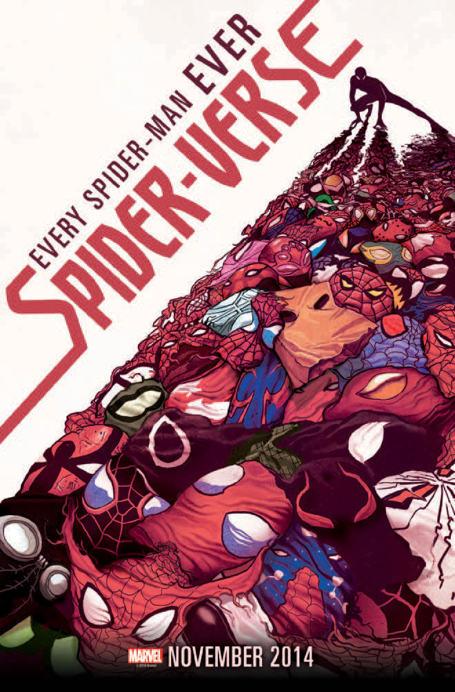 Spider-Verse, illustrazione di Mike Del Mundo