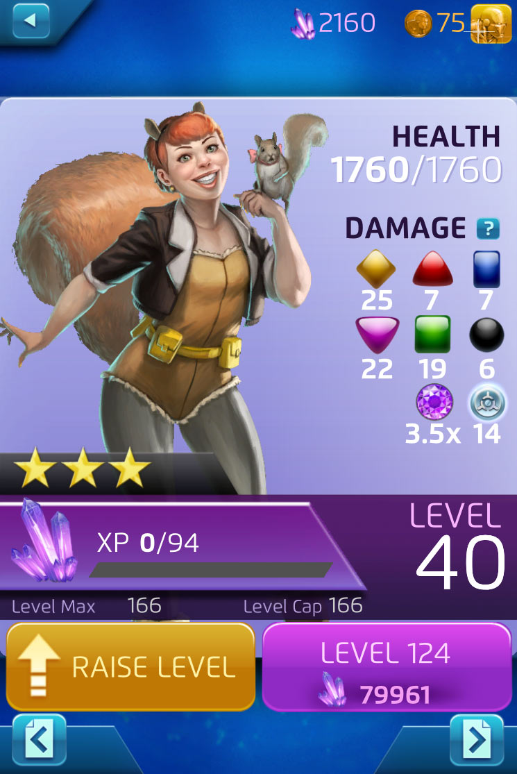 Squirrel Girl Puzzle Quest