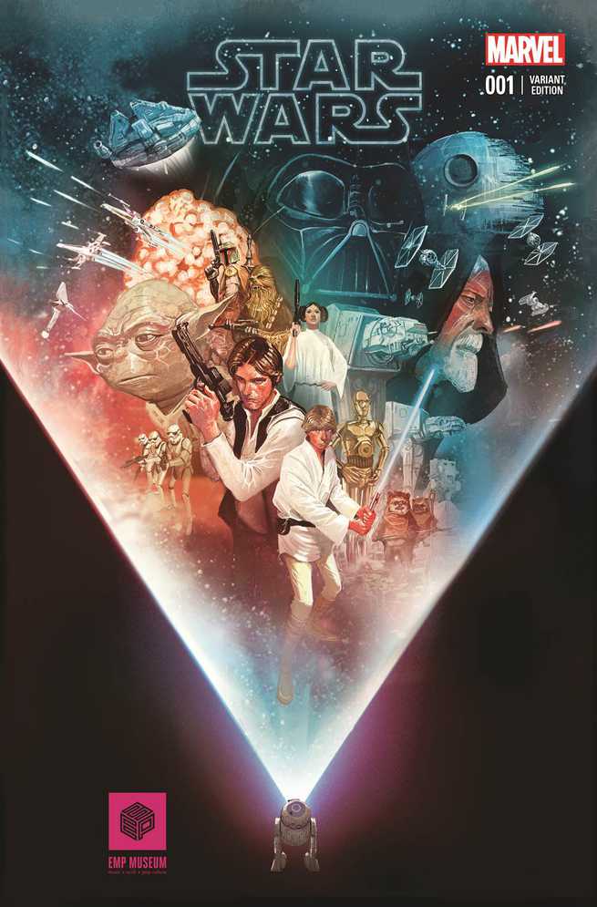 Star Wars #1, cover variant di Mike del Mundo