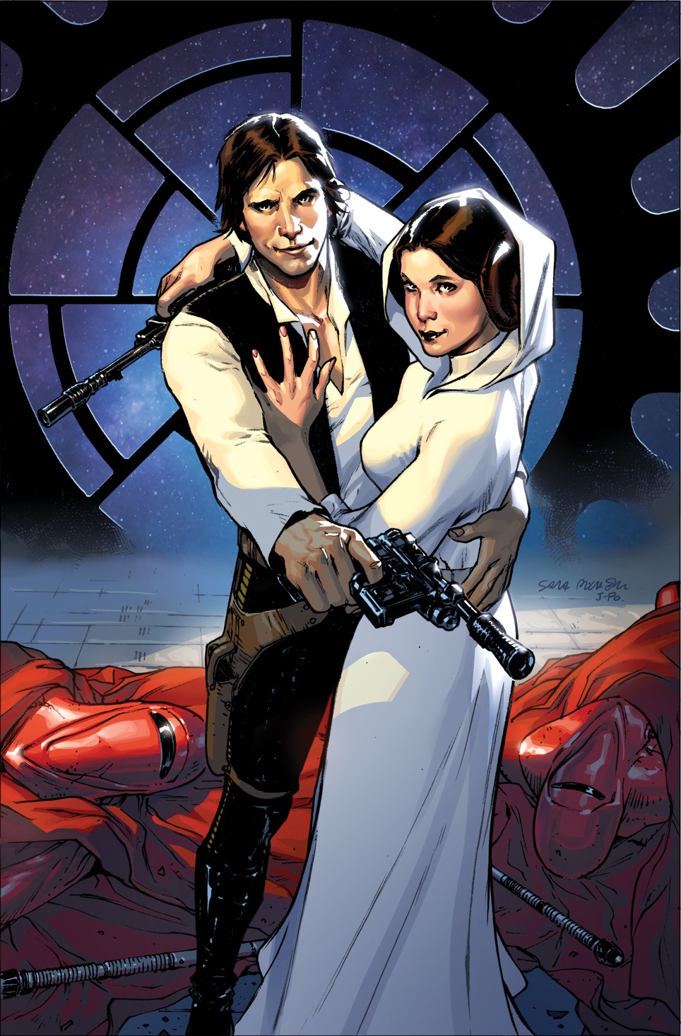 Star Wars #1, variant cover di Sara Pichelli