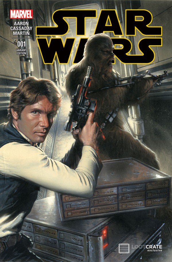 Star Wars #1, variant cover di Gabriele dell'Otto