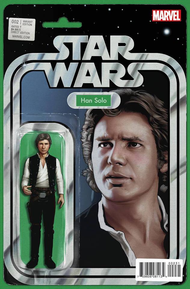 Star Wars # 2 Action Figure Variant Cover