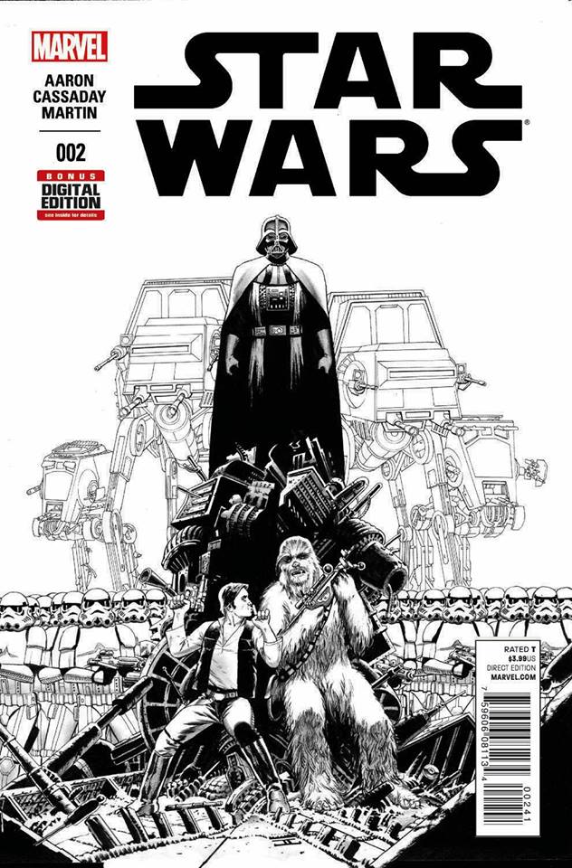 Star Wars #2 John Cassaday Sketch Variant