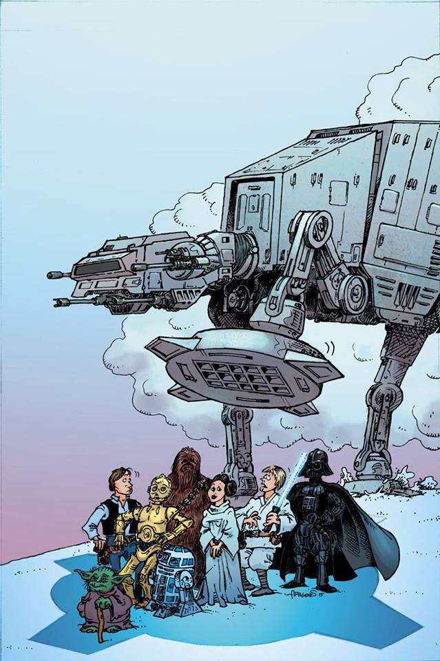 Star Wars #2, variant cover di Sergio Aragones