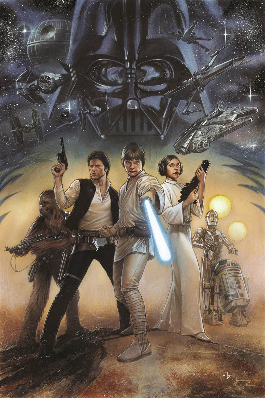 SW IV: copertina di Adi Granov