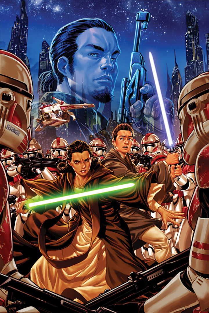 Star Wars Kanan #1, copertina di Mark Brooks