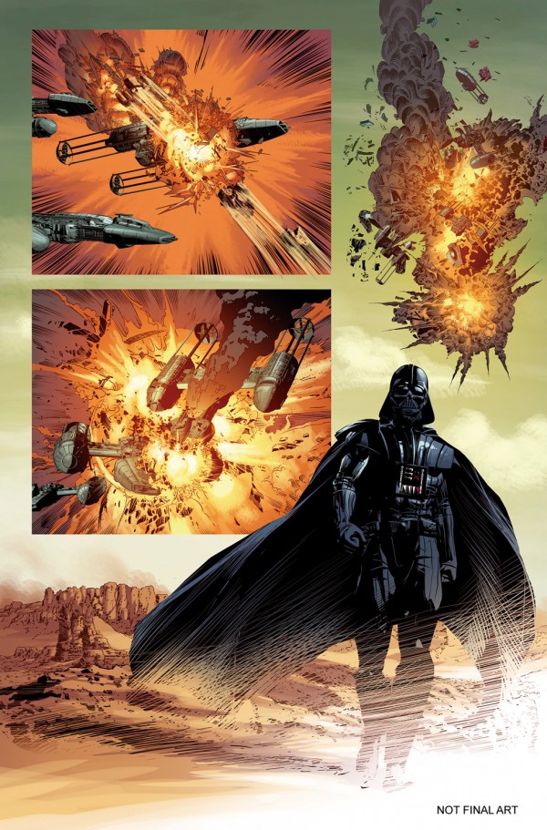 Star Wars: Vader Down #1, anteprima 01