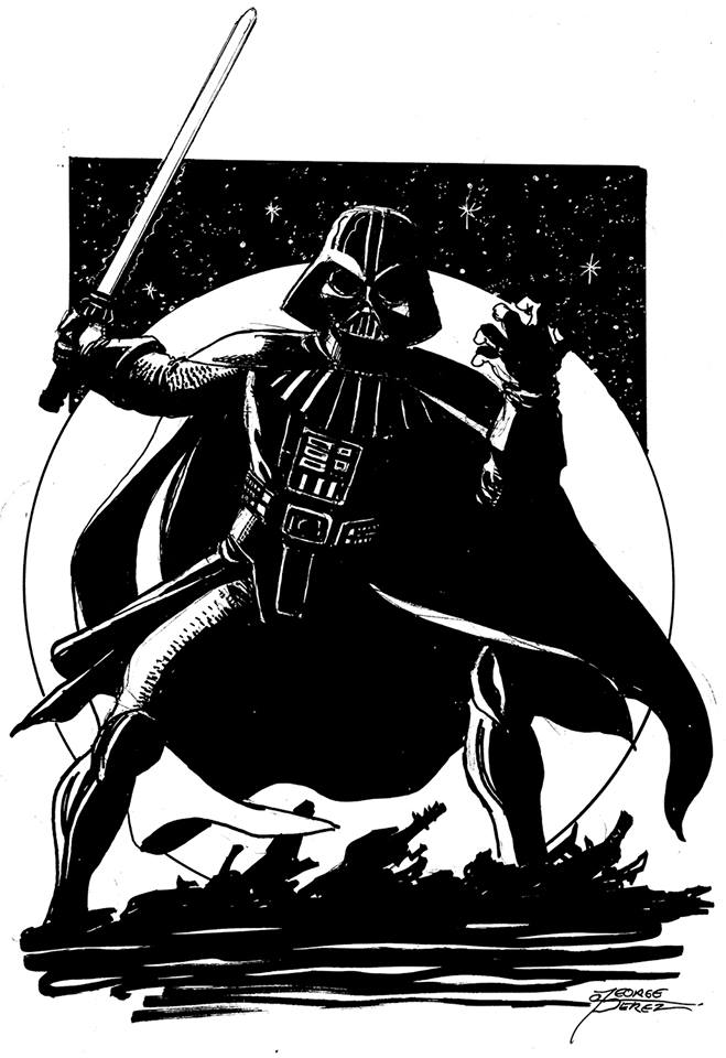 Star Wars di George Pérez, sketch 2