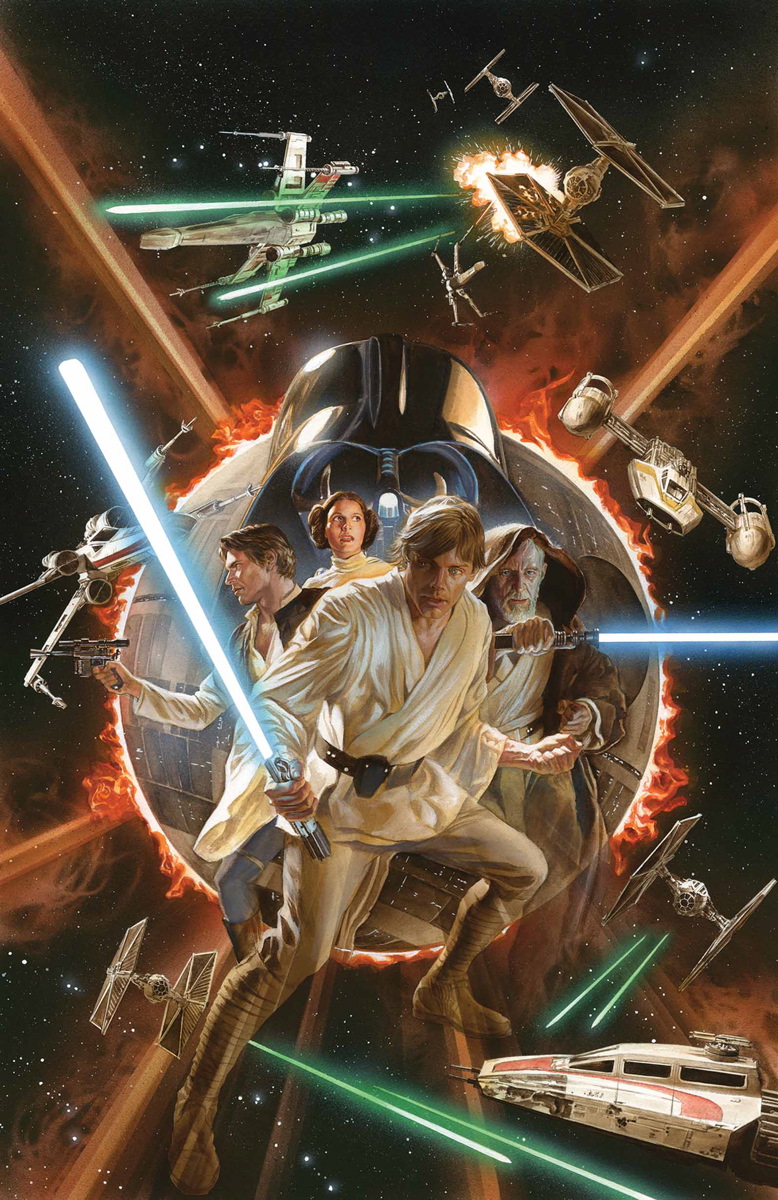 Copertina di Star Wars 1 di Alex Ross