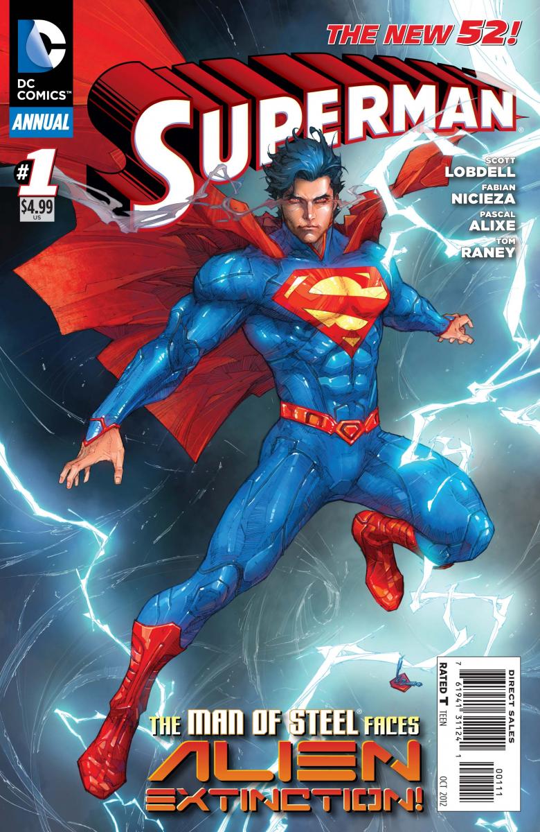 Superman Annual #1, copertina di Kenneth Rocafort