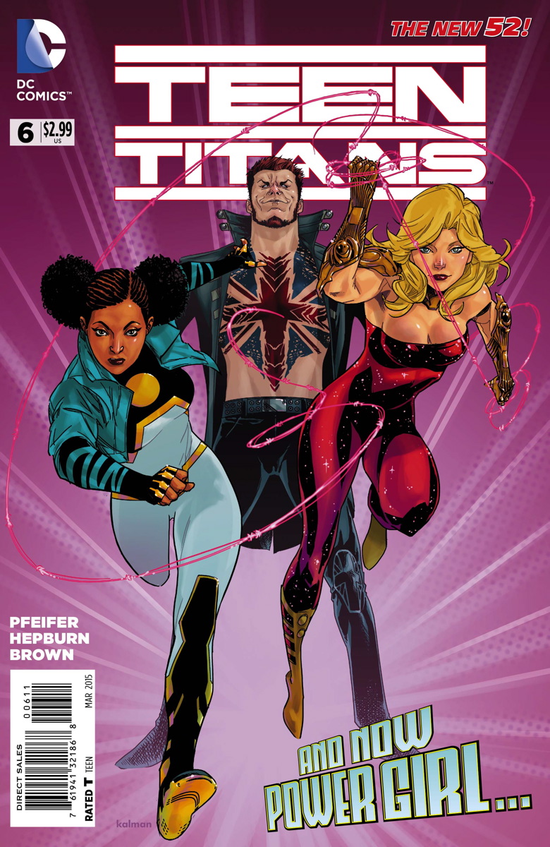 Teen Titans 6 Copertina