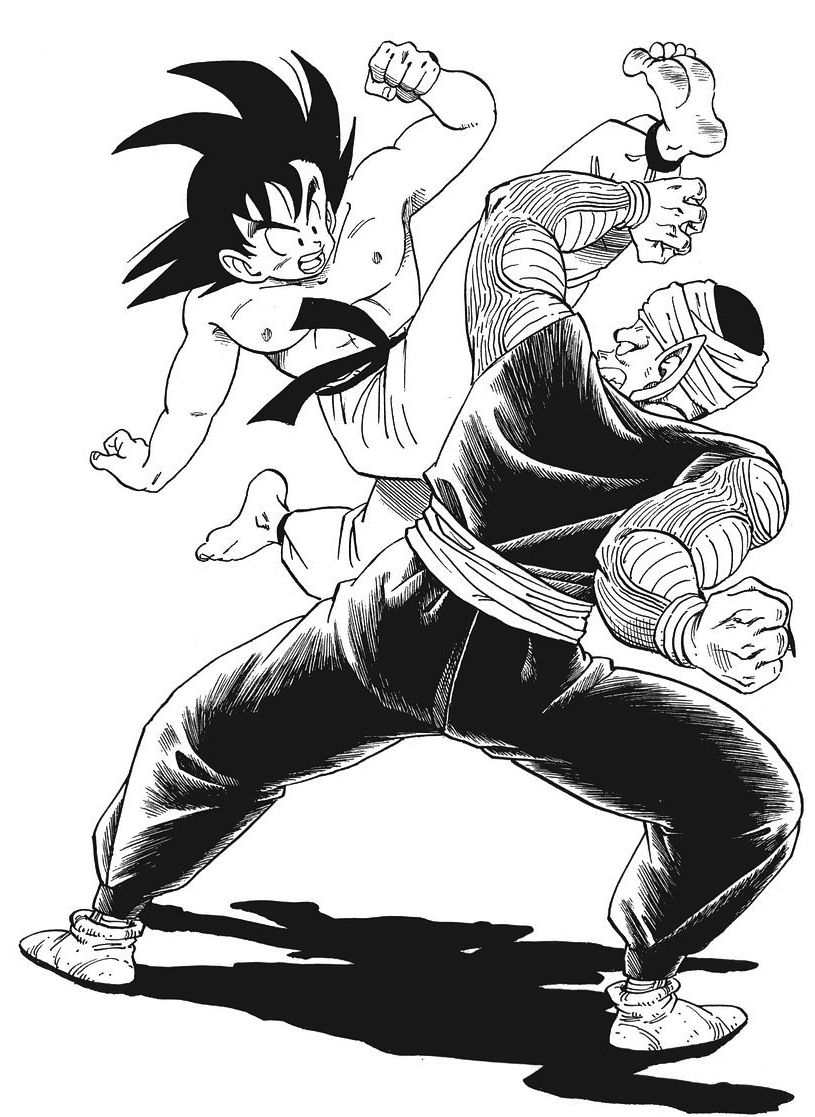 Goku VS Piccolo