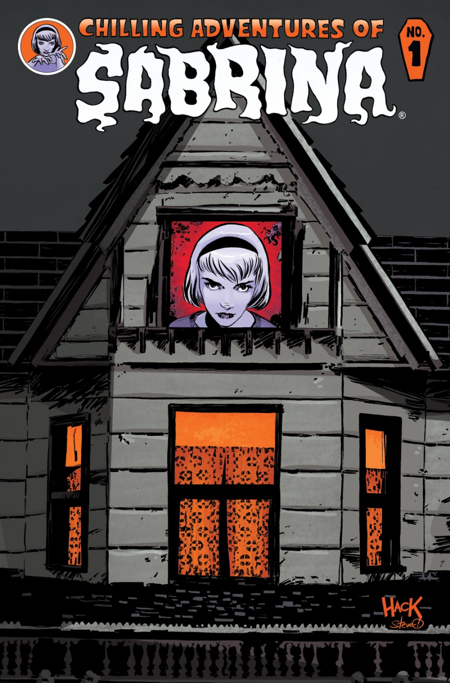 The Chilling Adventures of Sabrina #1 - copertina di Robert Hack