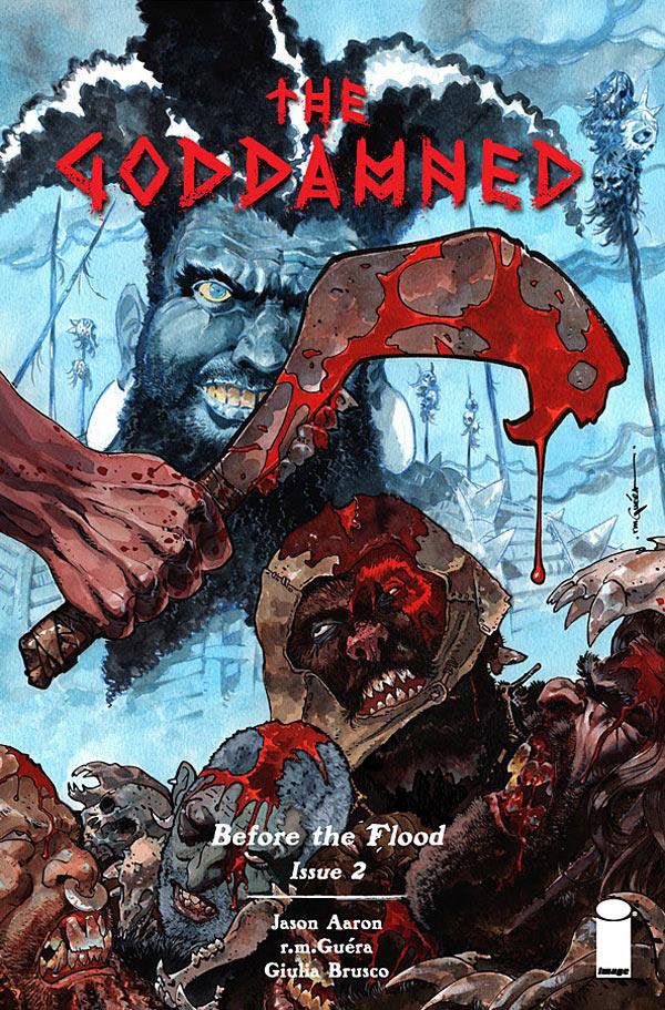 The Goddamned #2, copertina di R.M. Guera