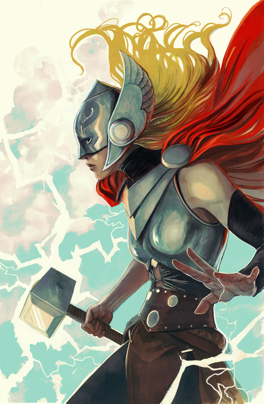 Thor #7, variant cover di Stephanie Hans