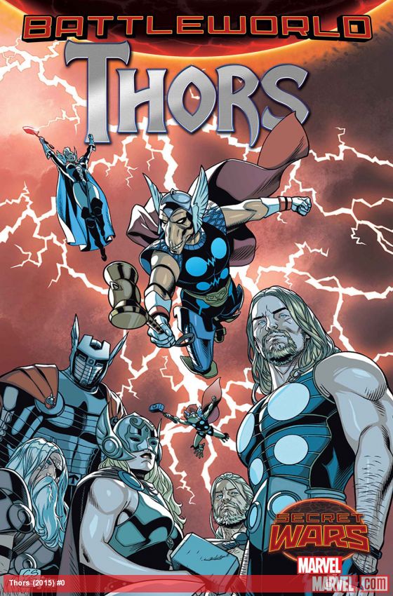 Thors #1, copertina di Chris Sprouse