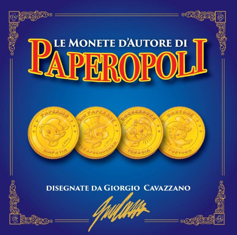 Le monete d'autore di Paperopoli