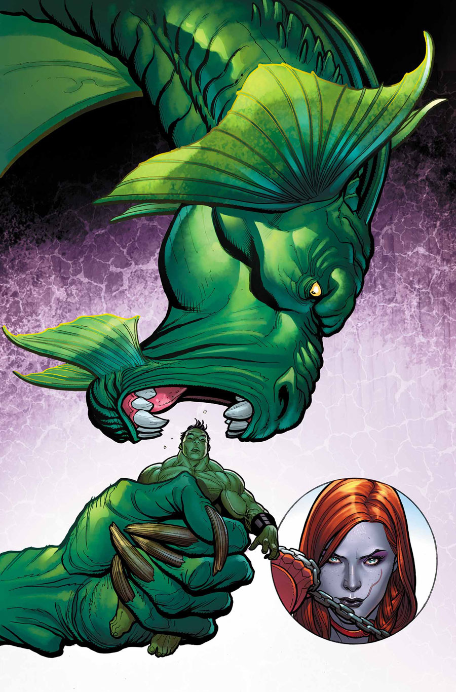 Totally Awesome Hulk #3, copertina di Frank Cho