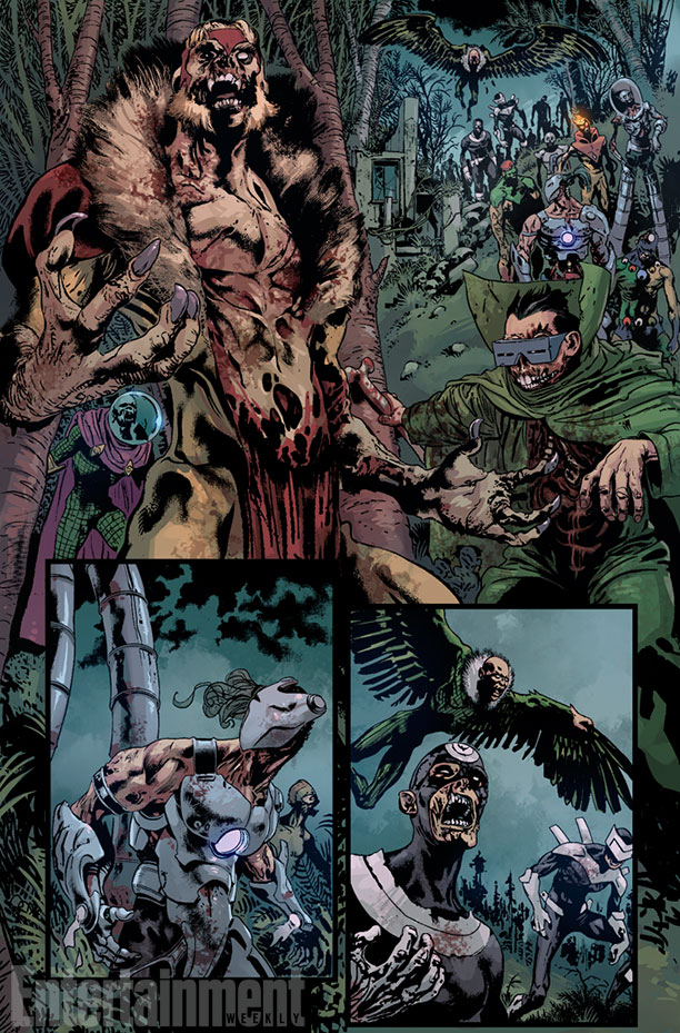 Age of Ultron vs. Marvel Zombies #1, anteprima 01