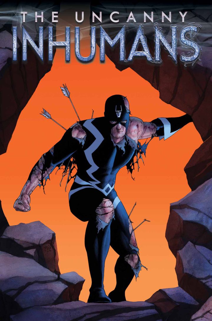 Uncanny Inhumans #0, copertina di Steve McNiven