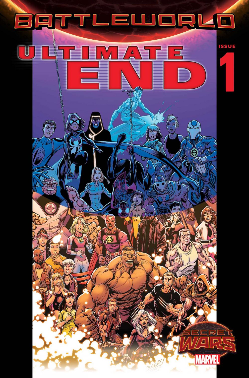 Ultimate End #1 - cover di Mark Bagley