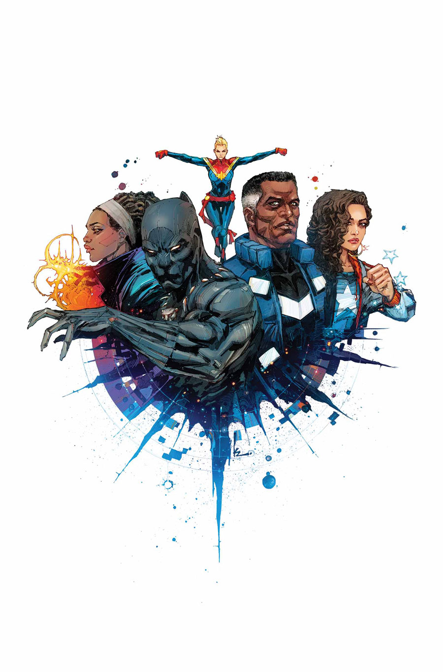 Ultimates #3, copertina di Kenneth Rocafort