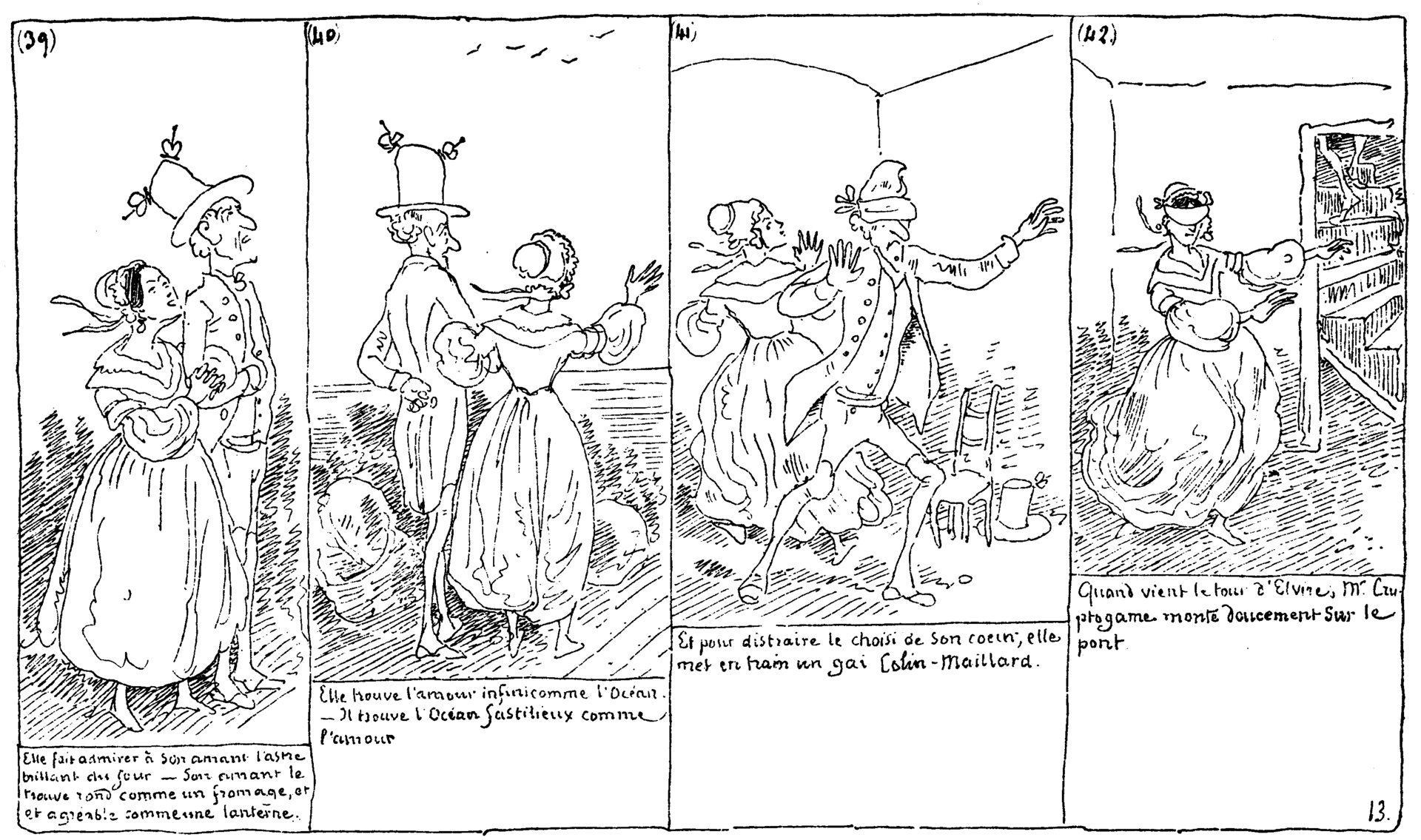 Una pagina di Rodolphe Töpffer