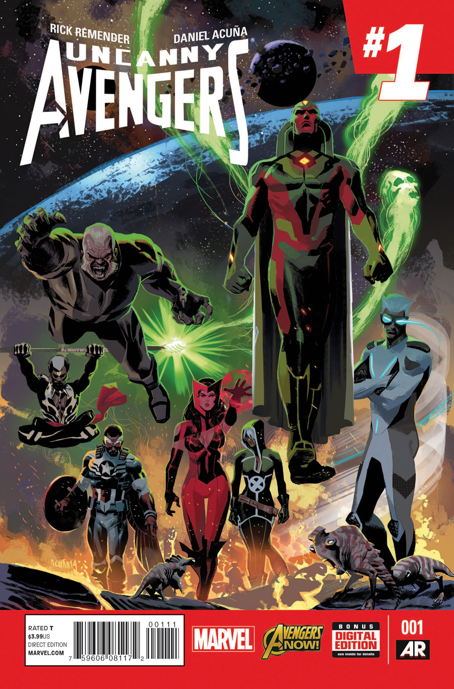 Uncanny Avengers #1, cover