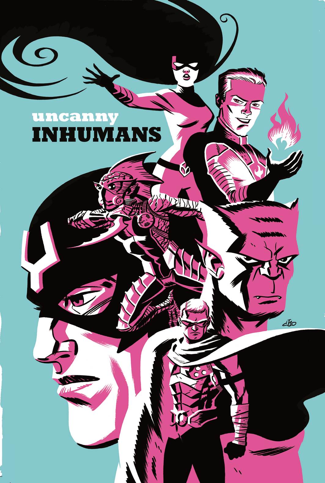 Uncanny Inhumans #5, variant cover di Michael Cho