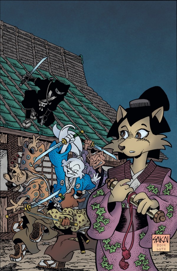 Usagi Yojimbo #145, copertina di Stan Sakai