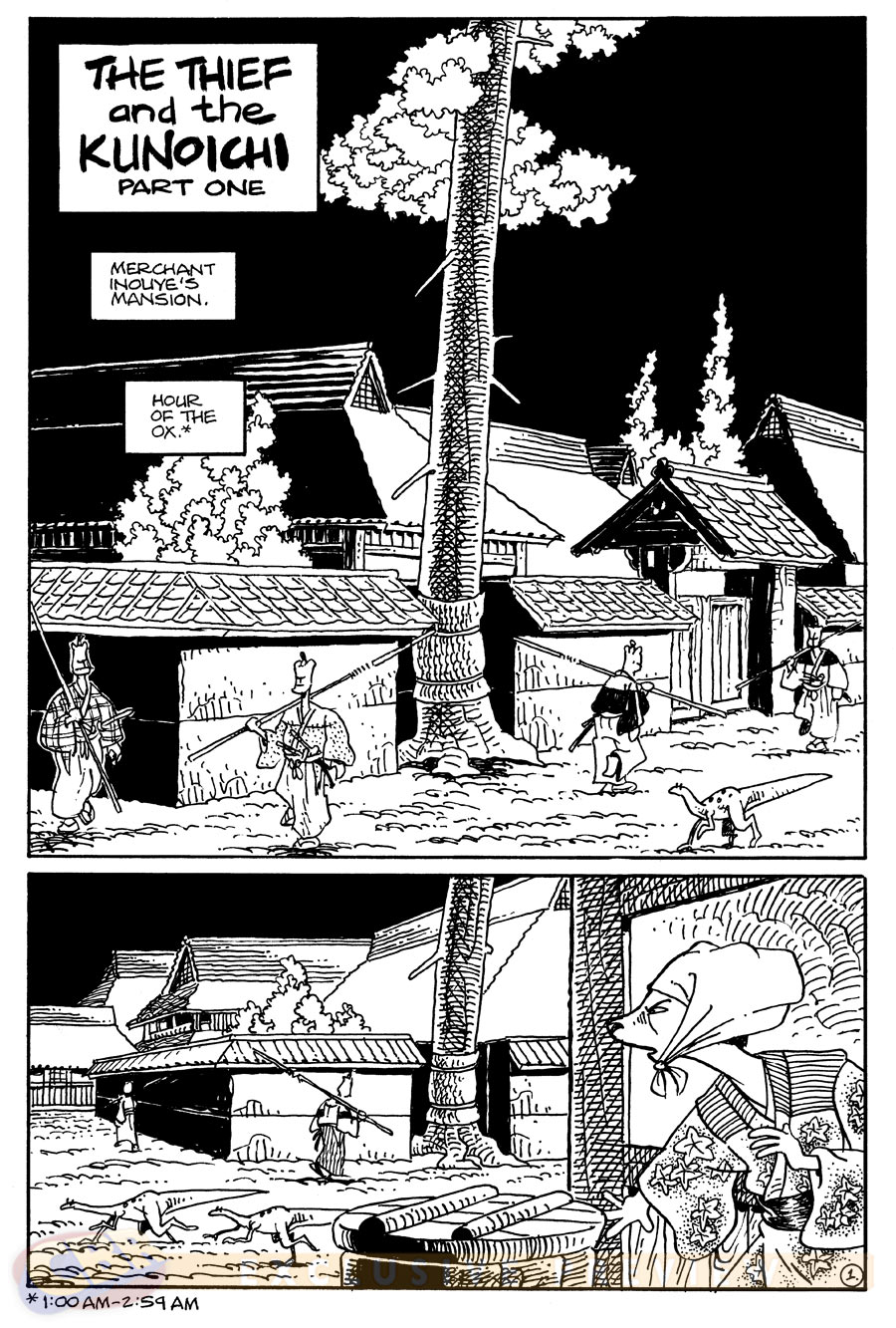 Usagi Yojimbo 150 pagina 1