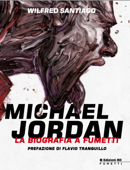 Michael Jordan - La biografia a fumetti, variant cover di Wilfred Santiago