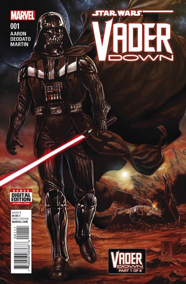 Vader Down #1, copertina di Mike Deodato Jr