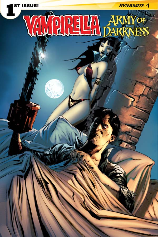 Vampirella Army of Darkness Copertina Lee